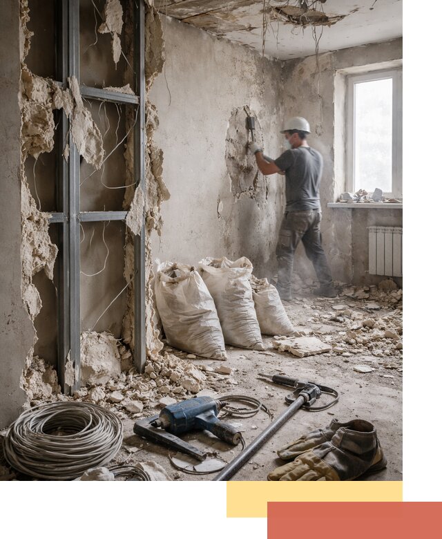 Профессиональный демонтаж зданий и конструкций в Владивостоке