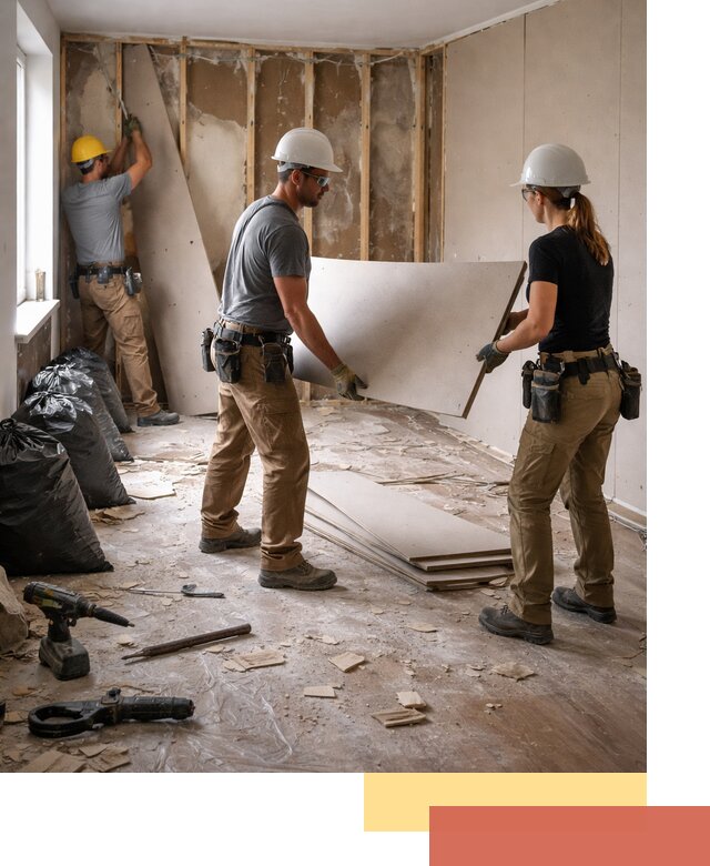 Демонтаж стеновых панелей в Владивостоке быстро и аккуратно