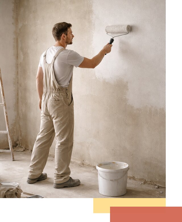 Грунтовка стен под отделку в Владивостоке профессиональным раствором