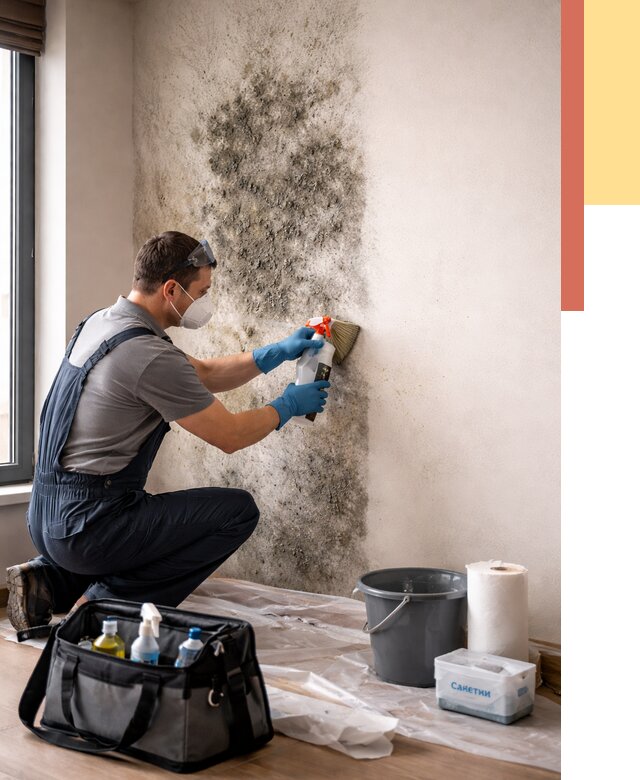 Удаление плесени со стен в Владивостоке от 2186 руб. — быстро и недорого | ОТДЕЛОЧНИК-Влд