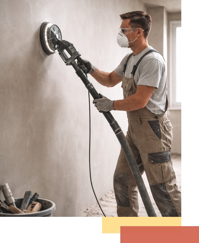 Профессиональная шлифовка стен в Владивостоке быстро и качественно