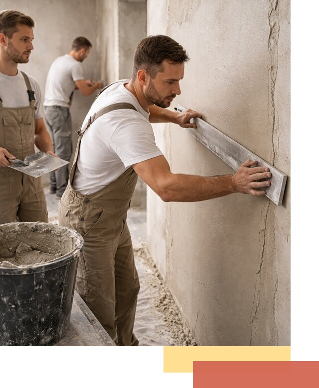 Штукатурка стен без маяков в Владивостоке быстро и качественно