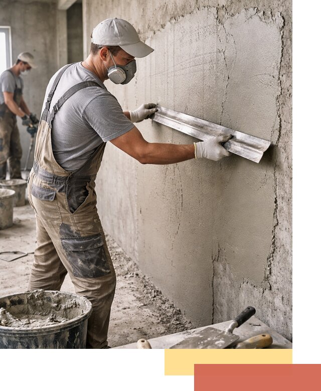 Штукатурка бетонных стен в Владивостоке качественно и долговечно