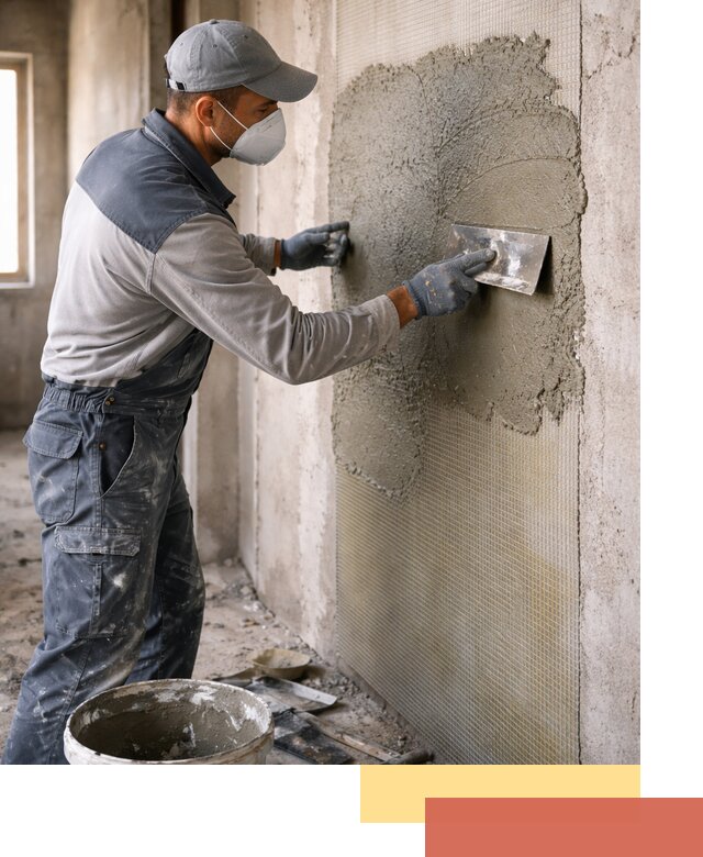 Штукатурка стен по сетке в Владивостоке под ключ качественно и быстро