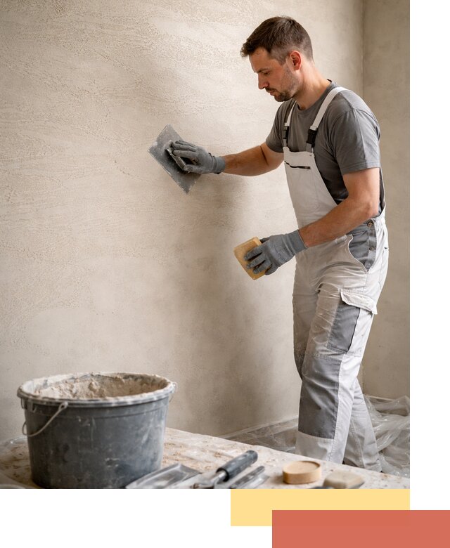 Декоративная штукатурка травертин в Владивостоке для стен и потолков