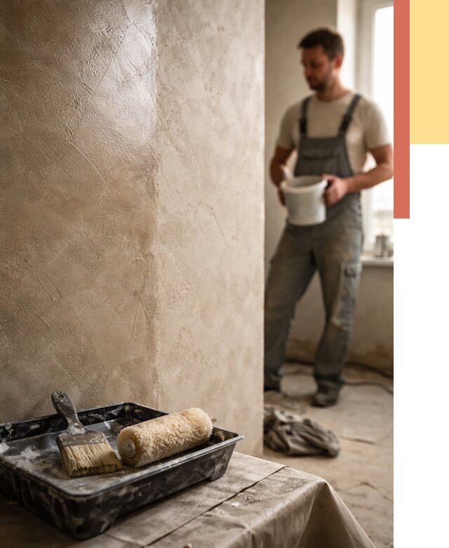 Нанесение воска на штукатурку в Владивостоке от 3558 руб. | Услуги ОТДЕЛОЧНИК-Влд