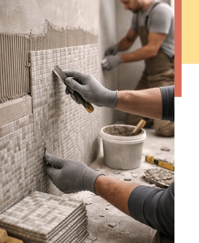 Облицовка стен мозаикой в Владивостоке от 3253 руб/м2 — укладка мозаики на стены | ОТДЕЛОЧНИК-Влд