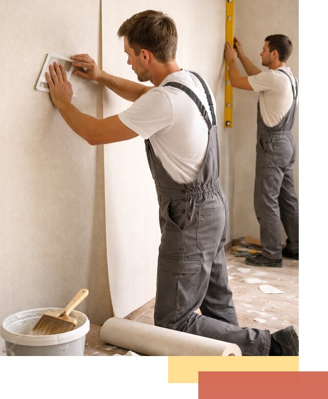 Поклейка бумажных обоев в Владивостоке качественно и недорого