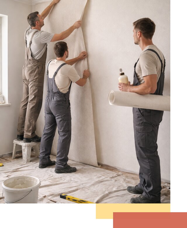 Оклейка стен обоями в Владивостоке — качественно и профессионально