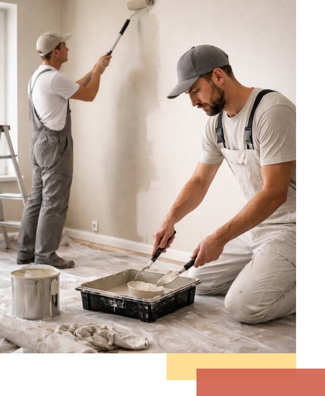 Покраска стен в квартире в Владивостоке — профессионально и аккуратно