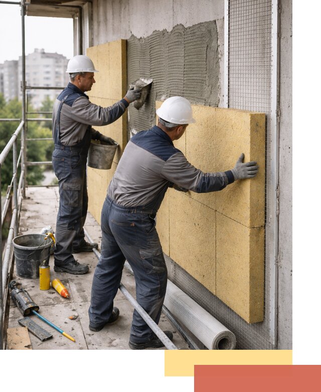 Утепление стен зданий и домов в Владивостоке качественно и надежно
