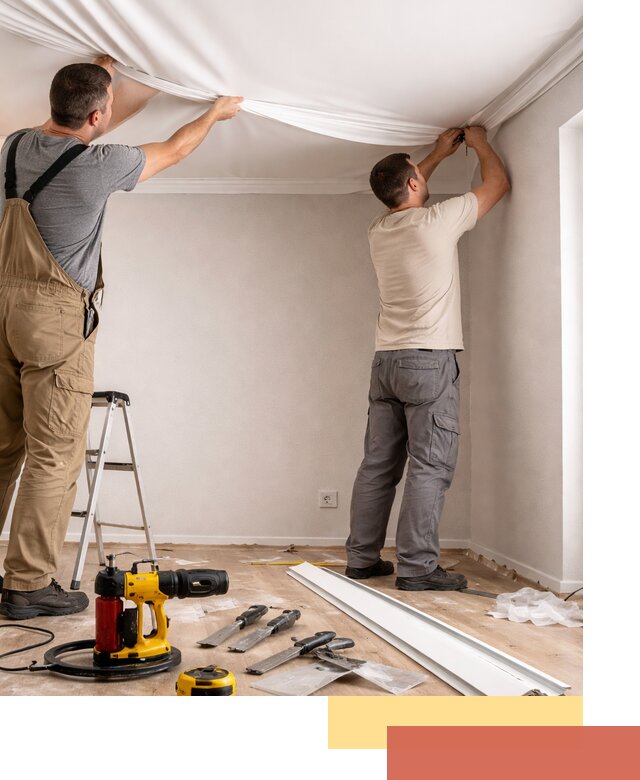 Монтаж ПВХ натяжного потолка в Владивостоке качественно и быстро