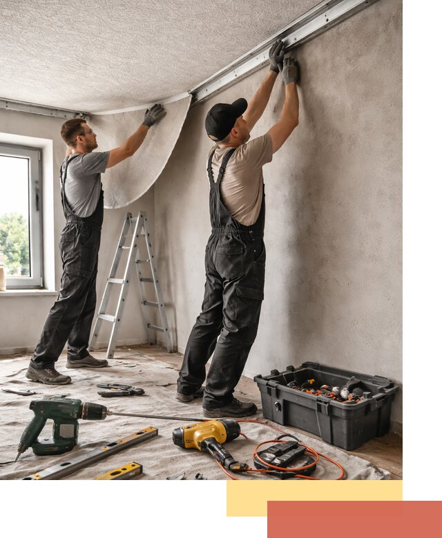 Монтаж фактурного натяжного потолка в Владивостоке качественно и быстро