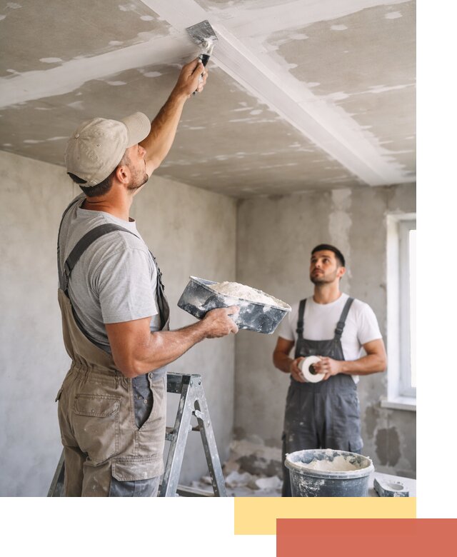 Обработка швов потолка ГКЛ в Владивостоке: качественная заделка и шпатлевка