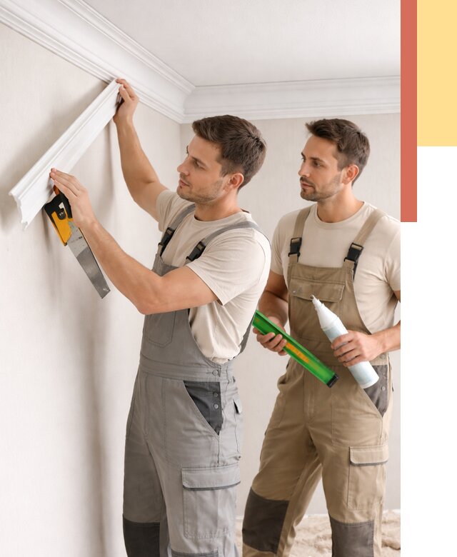 Монтаж потолочного плинтуса в Владивостоке от 2338 руб. — быстро и недорого | ОТДЕЛОЧНИК-Влд