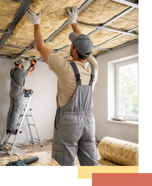 Утепление потолка под ключ в Владивостоке качественно и быстро