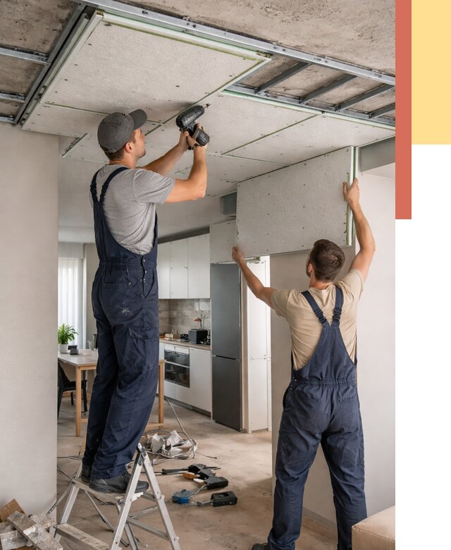 Шумоизоляция потолка панелями зипс в Владивостоке от 1881 руб. под ключ | ОТДЕЛОЧНИК-Влд